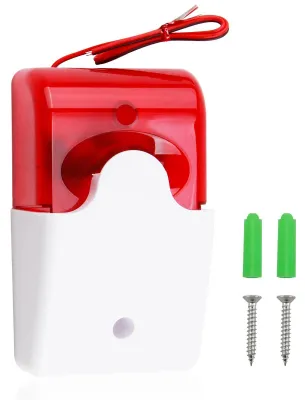 Productafbeelding van Geluidsalarm met geluidslicht, stroboscoopalarmsysteem en 110 dB sirene