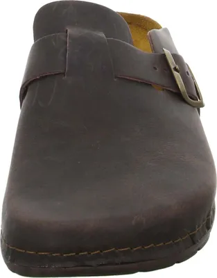 Produktbild von Rohde Herren Hausschuhe Pantoffeln Leder Rodigo-H 6743, Größe:45 EU, Farbe:Braun