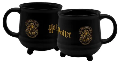 Produktbild von Harry Potter Tasse Hogwarts Wappen Kesseldesign 560ml