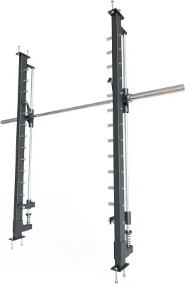 Produktbild von ATLETICA R8-Smith Multipresse Anbausatz | Kompatibel für alle R8 Power Rack Tiefen | Kraftstation Anbausatz | Linearlagerung