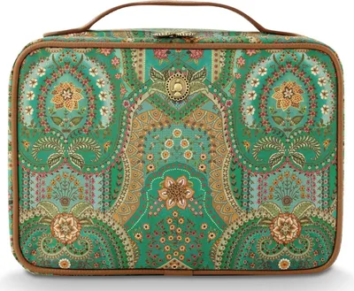 Immagine prodotto di Pip Studio borsa trucco Casey Beauty Case Jabali Green verde