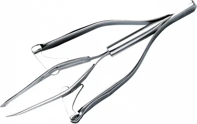 Produktbild von Pfeilring Pinzette Beauty Automatic Tweezers Slanted 100mm