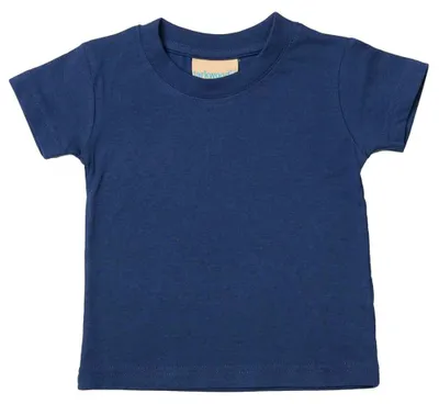Produktbild von Larkwood - T-Shirt Rundhalsausschnitt für Baby LT5937 (80) (Marineblau)