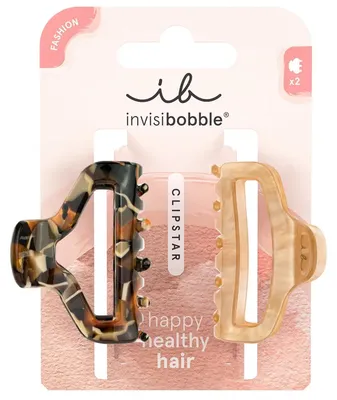 Imagen del producto de invisibobble Golden Roar, Lazo para el cabello, Beige, Marrón, Multicolor, Estampado, Para adultos, 2 unidades