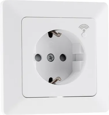 Zdjęcie produktu dla Bezprzewodowe gniazdko MILOS WiFi UP z aplikacją Android + iOS, kompatybilne z Alexa/Google