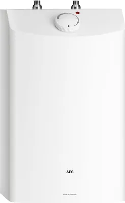 Produktbild von AEG druckfester Kleinspeicher DKU 10 Liter für zwei Zapfstellen, Temperaturwahl ca. 35-82 °C, steckerfertig, Boiler untertisch, 2 kW, 229481
