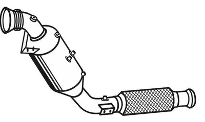 Produktbild von VEGAZ MK-321 Dieselpartikelfilter DPF passend für MERCEDES-BENZ SPRINTER 3,5-t Kasten (906) Abgasanlage Diesel