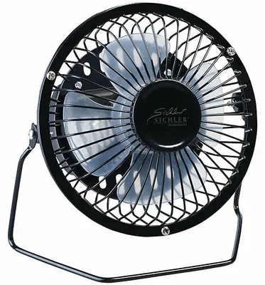 Image de Mini ventilateur de table sans fil avec batterie