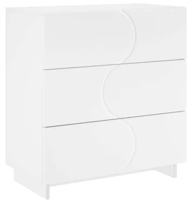 Productafbeelding van Dressoir, wit, 70 x 38 x 75 cm, van houtvezel