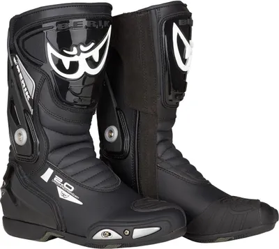 Produktbild von Berik Shaft 2.0 Motorradstiefel, schwarz/grau/weiß, 47
