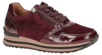 Produktbild von Gabor 6021.01 Damenschuhe - bequeme Schnür- Halbschuhe rot NEU