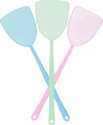 Produktbild von Fliegenklatsche, robustes, flexibles Handklatschen-Set zur Schädlingsbekämpfung, verschiedene Farben (3er-Pack)