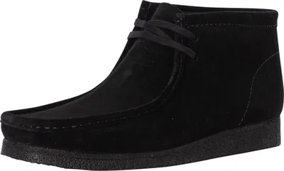 Produktbild von Clarks Originals Wallabee Wildlederstiefel, Schwarz 45 EU