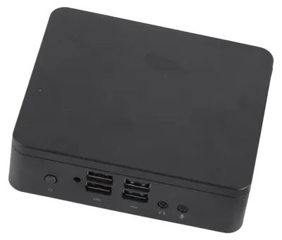 Produktbild von Kleiner PC mit 4 GB RAM, 64 GB SSD, 4K-Dual-Display und Gigabit-Netzwerkkarte – Mikrocomputer für Gaming, Arbeit und Konferenzen