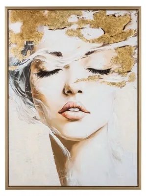 Produktbild von Cléo-leinwand, rechteckig, 58 x 78 cm - Atmosphera créateur d'intérieur