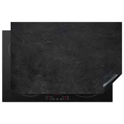 Produktbild von KitchenYeah© Herdabdeckplatte Industriell - Beton - Grau - Vintage - Rustikal , 80x52cm, Küche Deko, Glaskeramikkochfeld Herdabdeckung, Abdeckplatte fùr Kochfeld