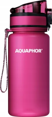 Zdjęcie produktu dla Butelka do oczyszczania wody Aquaphor City Tritan 350 ml Różowa