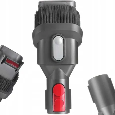 2-in-1 Borstel für Dyson-Staubsauger, ABS, 35x70x180 mm, grau