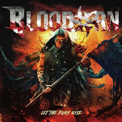 Produktbild von Bloodorn: Let The Fury Rise (Orange/Black Marbled Vinyl)