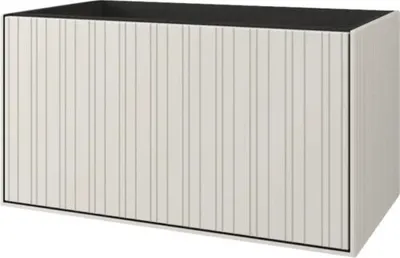 Produktbild von Jungborn Waschbeckenunterschrank SEIMILA BxHxT 80 x 43 x 46 cm Frontfarbe weiß matt