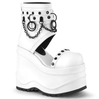 Produktbild von WAVE-22 Damen Sandale von DemoniaCult, Weiß , EU 39, US 9