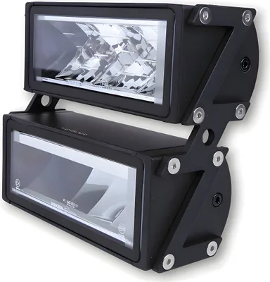 Zdjęcie produktu dla HIGHSIDER pro Reflektor Ultimate LED czarny z uchwytem Z, homologacja E (1 szt.)