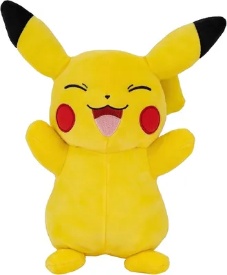 Produktbild von Pokemon Plüschfigur Pikachu sitzend (30 cm)