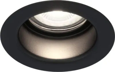 Image de HOFTRONIC - Spot LED encastrable 4W 345lm GU10 6500K IP65 Noir