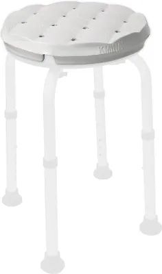 Produktbild von Famanu Duschstuhl Komfortabel und Rutschfest - Rund, 31 cm