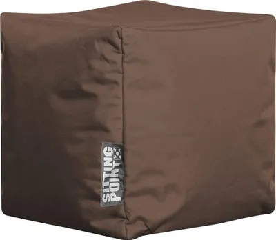 Obrázek produktu pro Magma Heimtex sedací kostka sedací vak podnožka Outdoor 40x40cm, hnědá