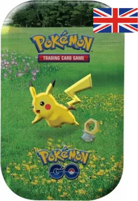 Produktbild von Pokémon GO Mini Tin - english TCG - 2 Boosterpacks - Pikachu Motiv