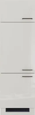 Produktbild von Geräteumbauschrank 60 cm breit LUND | Lichtgrau | 60 x 57 x 200 cm (BxTxH)