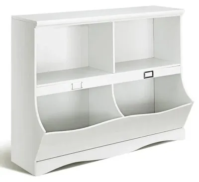 Immagine prodotto di Armadio bianco per riporre giocattoli e libri per bambini