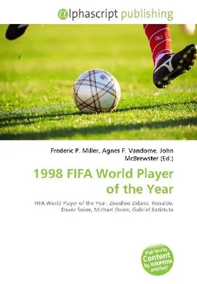 Produktbild von 1998 FIFA World Player of the Year