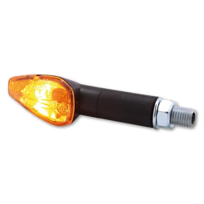Produktbild von SHIN YO Peak Glühlampen Indicator Gehäuse Schwarz / Linse Orange (Paar), Vorn & Hinten