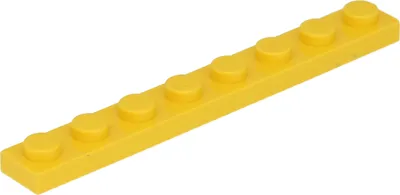 Produktbild von Lego® 1x8 Platte 3460 - 1 Stück Gelb