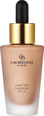 Produktbild von Oriflame Giordani Gold Liquid Silk Foundation LSF 12 - Bernstein 30 ml