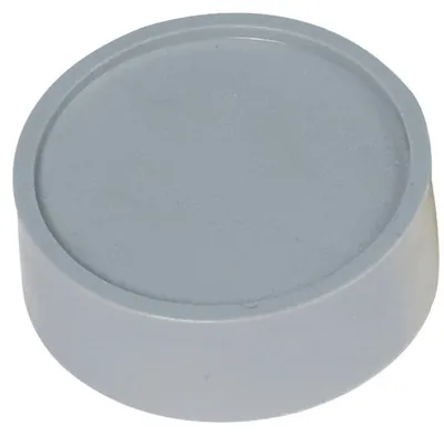 Obrázek produktu pro MAUL Magnet kulatý 10 kusů 2 kg plast ferit nerozbitný lakovaný Ø 3,4 x 1,4 cm šedý