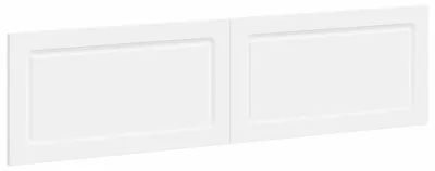 Imagen del producto de vidaXL Cabecero de pared modelo UTRECHT, blanco, fabricado en material de madera