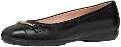 Produktbild von Geox Damen D ANNYTAH A Ballet Flat, Black, 39.5 EU
