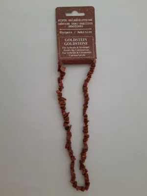 Produktbild von Power Kette, Halbedelstein, Goldstein, Sternzeichen Horoskop Ketten Powerkette Halskette