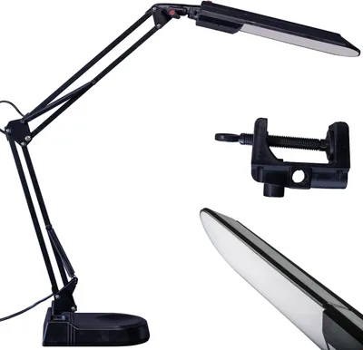 Produktbild von LED Schreibtischlampe Tischlampe Leselampe Arbeitsleuchte Bürolampe Schwenkbare Nachttischlampe Schreibtisch Lampe für Leser Kinder Büro 5W Retoo