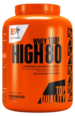 Produktbild von High Whey 80 Proteinpulver, Schokolade, 2270 g