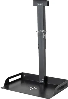 Immagine prodotto di Mini proiettore, montaggio a soffitto, altezza regolabile, struttura sicura in alluminio, nero