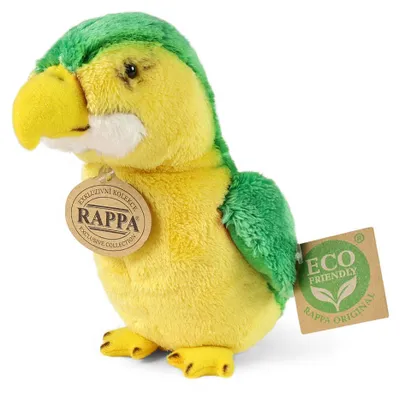 Produktbild von Plüsch Großer Grüner Ara 15 cm Umweltfreundlich