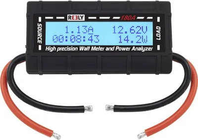 Produktbild von Reely 180 A Wattmeter und Poweranalyzer Stecksystem: Offene Kabelenden