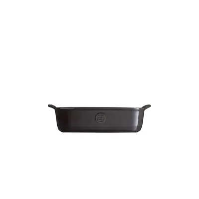 Produktbild von Emile Henry Keramik Auflaufform 0,7L Schwarz 22cm