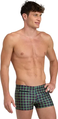Produktbild von Men's Arena Checks Zip Short Navy Checks Navy Checks 4