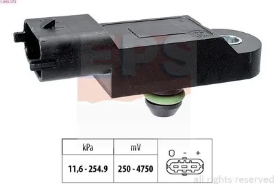 Immagine prodotto di Sensore Pressione Aria Renault Clio 1.2 06-