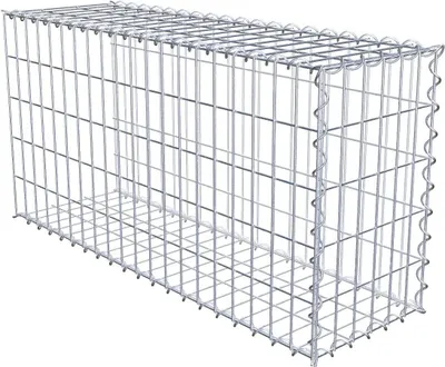 Produktbild von Anbaugabione Typ 2 100 cm x 50 cm x 30 cm (L x H x T), Maschenweite 5 cm x 10 cm, Spirale